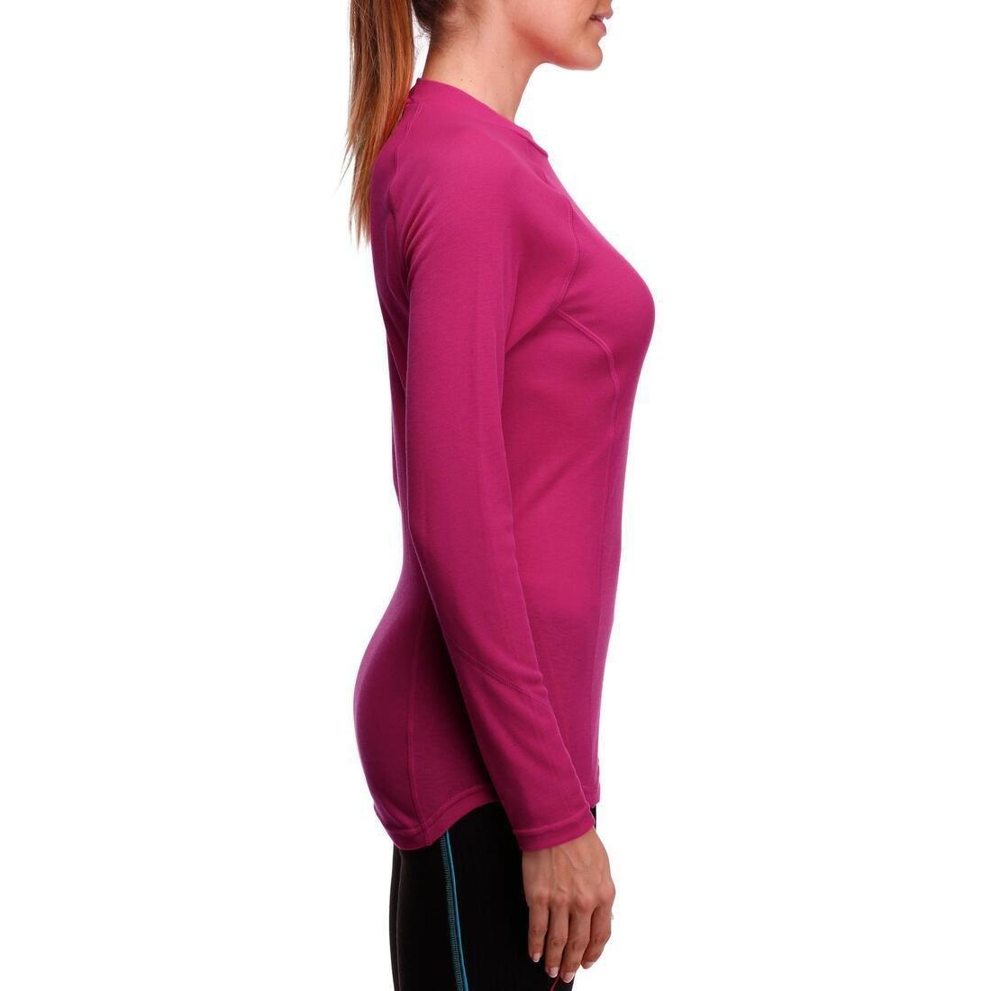 XS  Simple Warm Women's Ski Base Layer, Black, , large image number 10