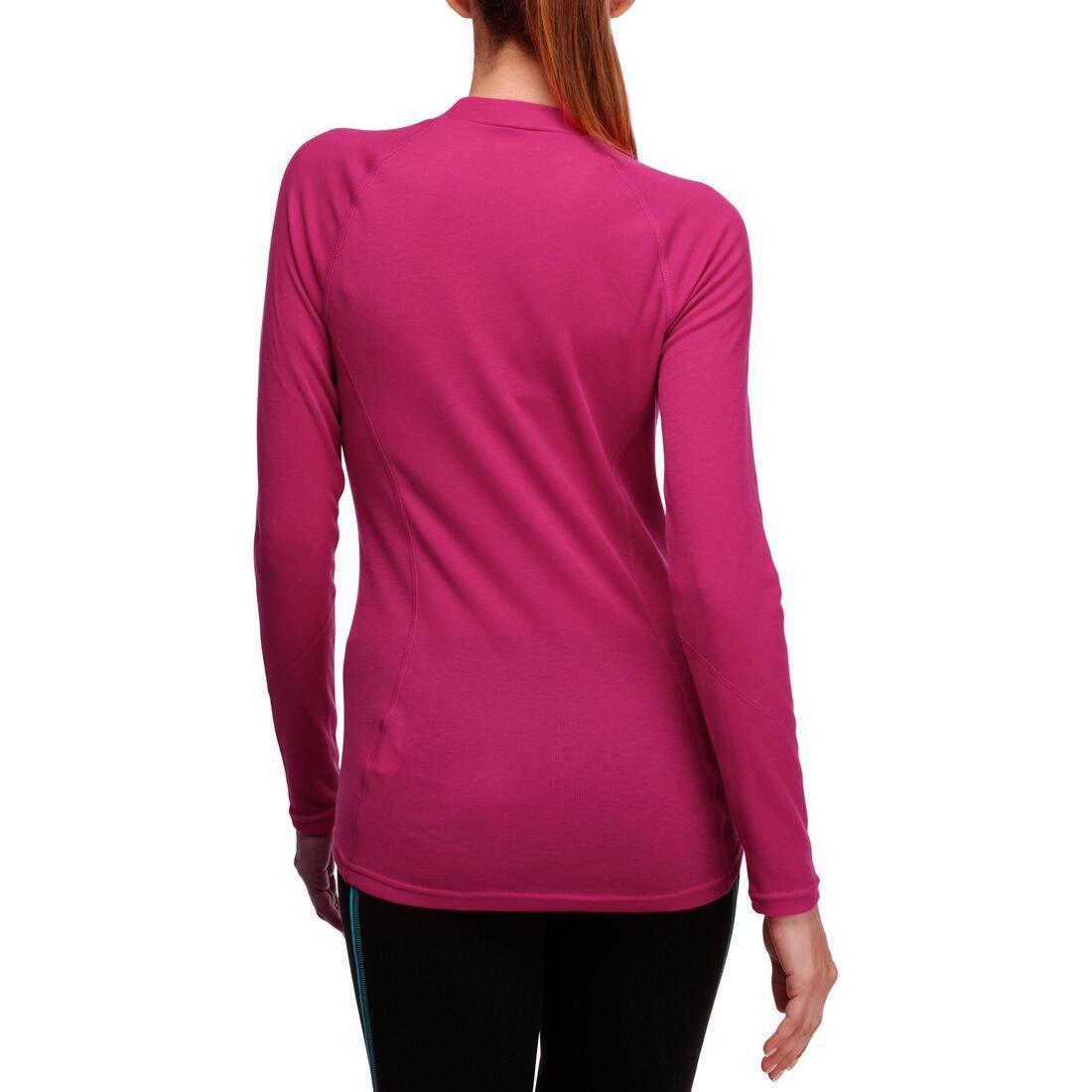 XS  Simple Warm Women's Ski Base Layer, Black, , large image number 12