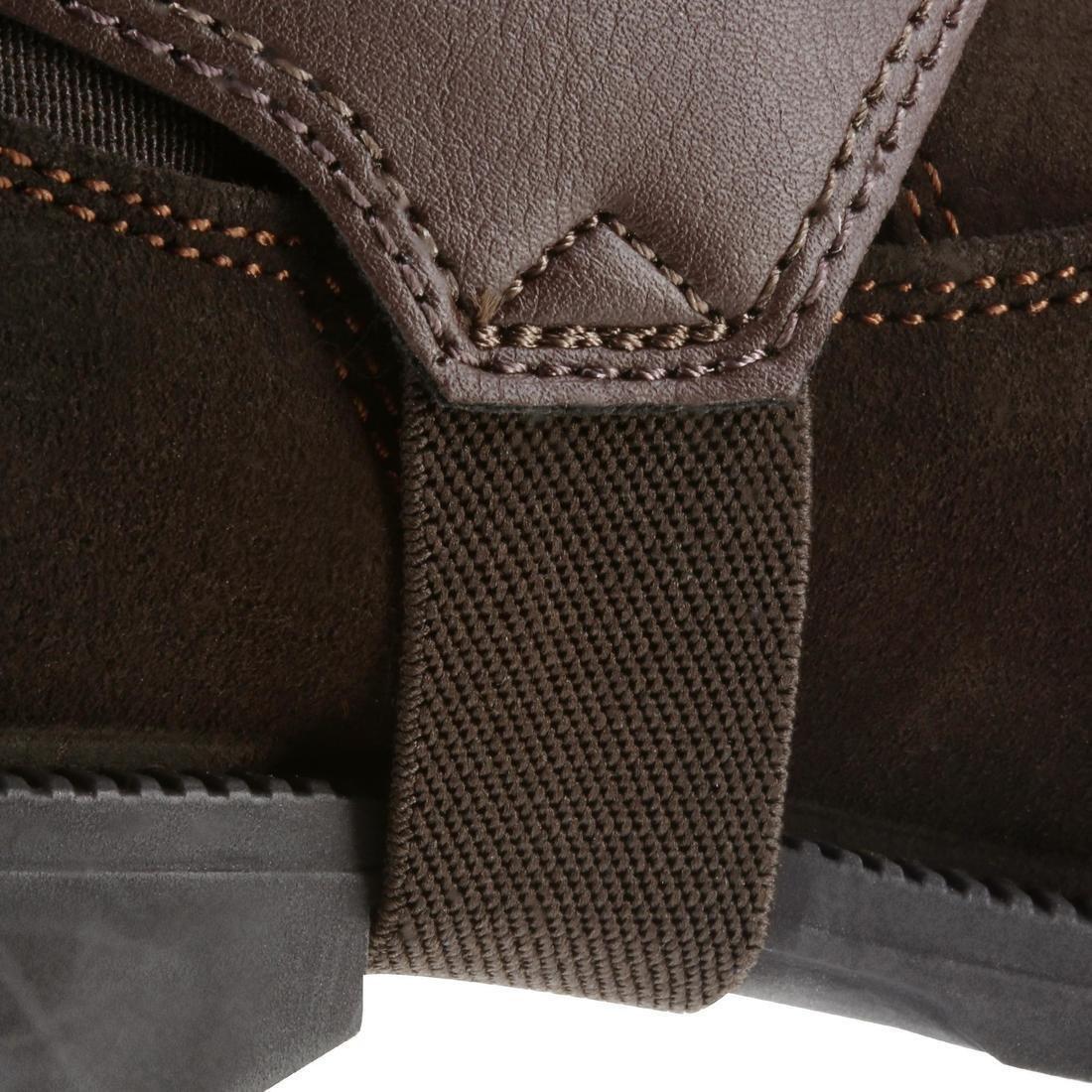 Kids Unisex Horse Riding Mesh Half Chaps - 100, Black, No Color, large image number 14