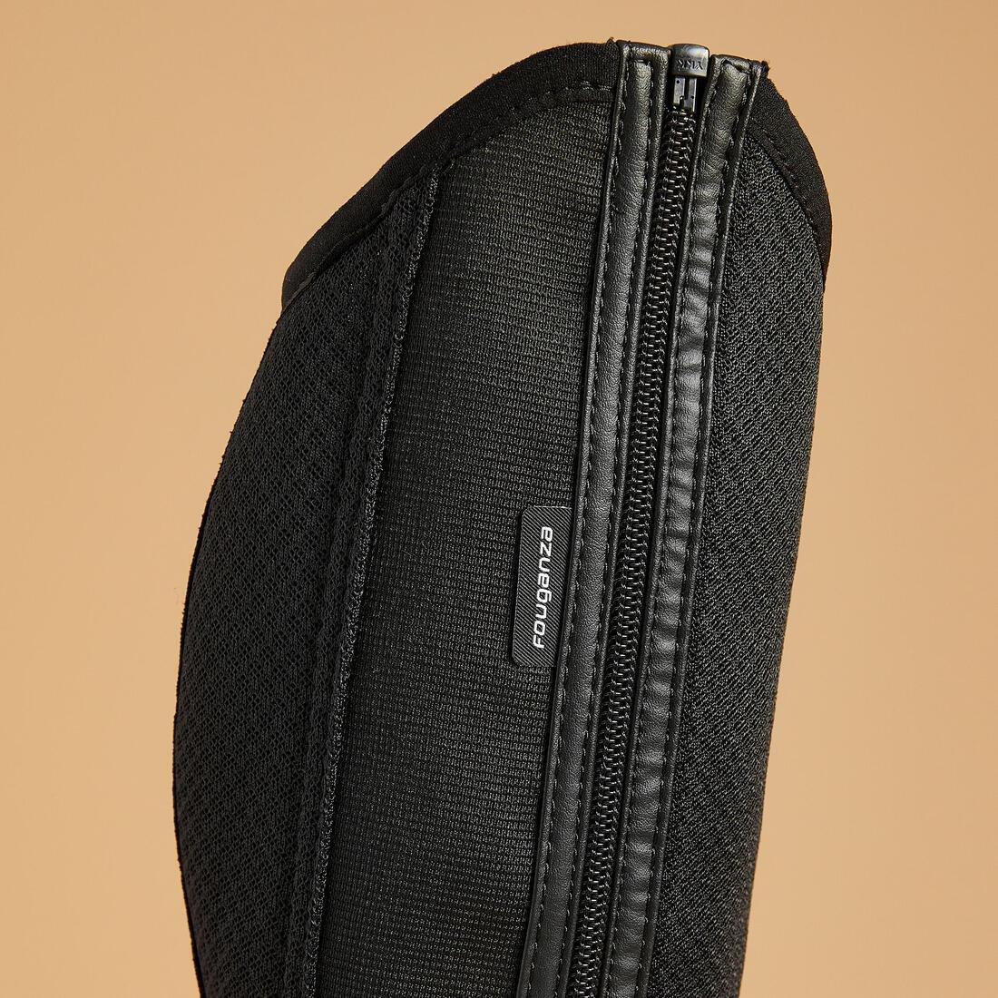 100 Mesh Adult Horse Riding Half-Chaps, No Color, large image number 5