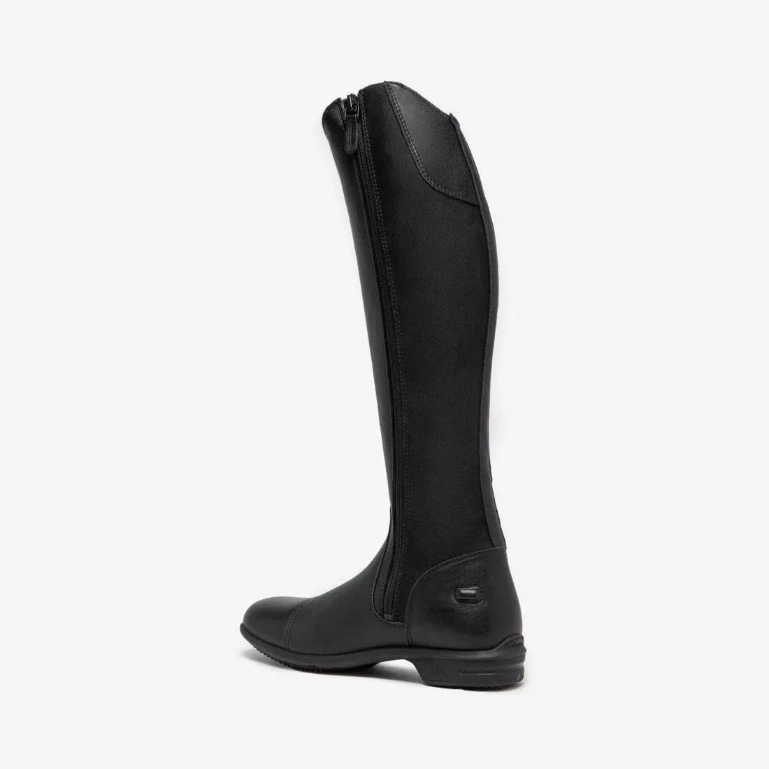 Unisex Horse Riding Leather Jodhpur Boots - 560, Black, No Color, large image number 0