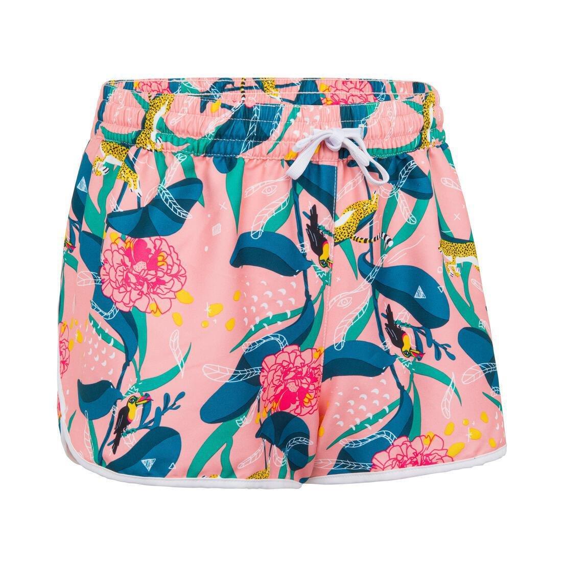 Kids Girls Swim Shorts - 100 Katy, Multicolour, , large image number 14