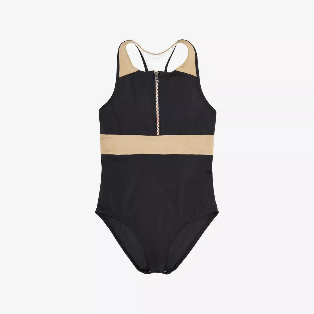 Kids Girls 1-Piece Calysta Swimsuit - 900, Black, 5401_000, large image number 5