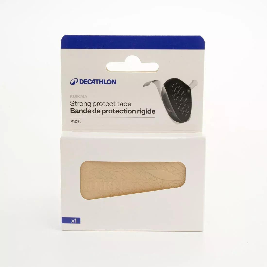 Padel Racket Frame Protector Tape Protect Tape Strong, No Color, medium