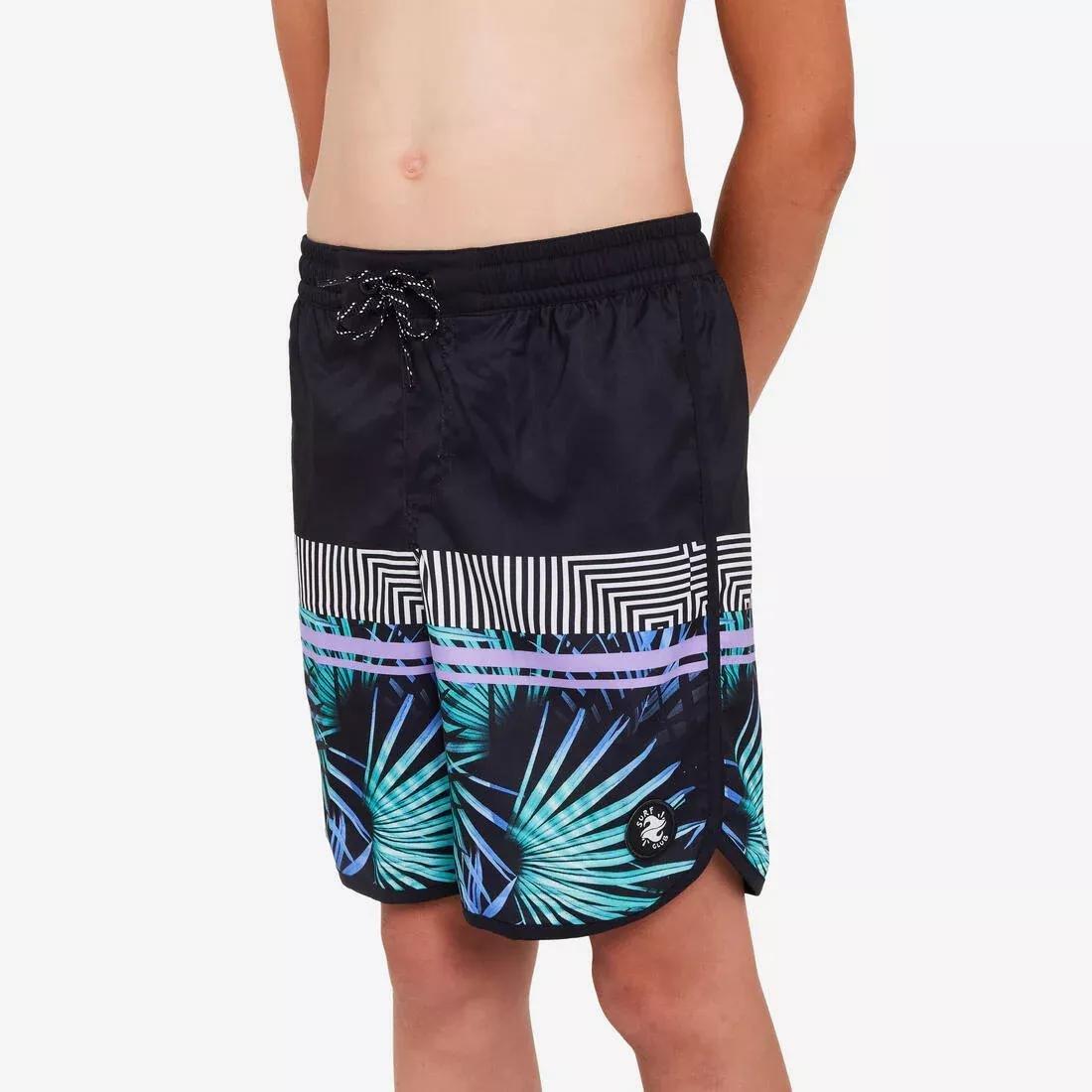 Swim Shorts - 500, Black, 5401_000, large image number 8