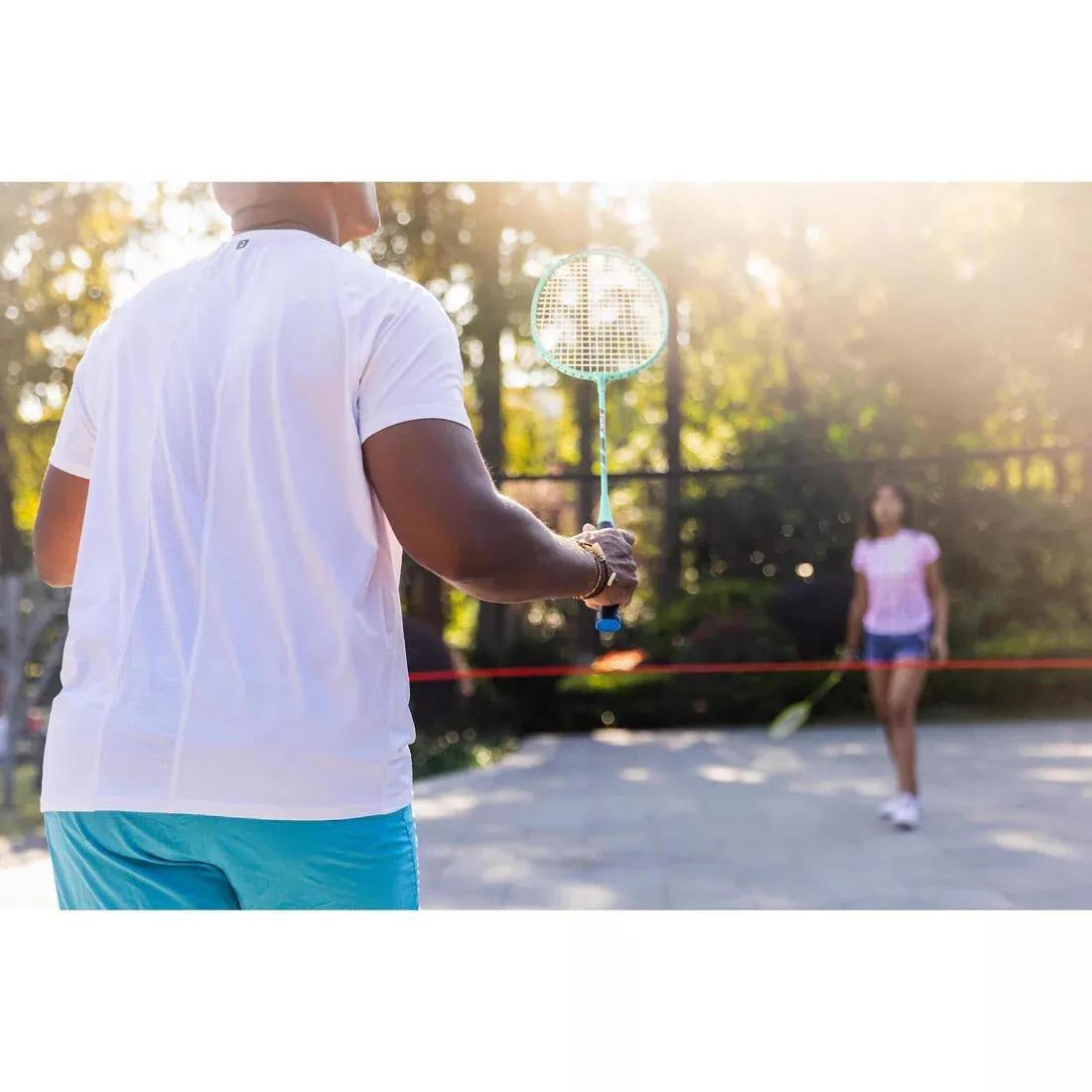 Adults Badminton Racket - Fun BR130, Turquoise, No Color, large image number 10