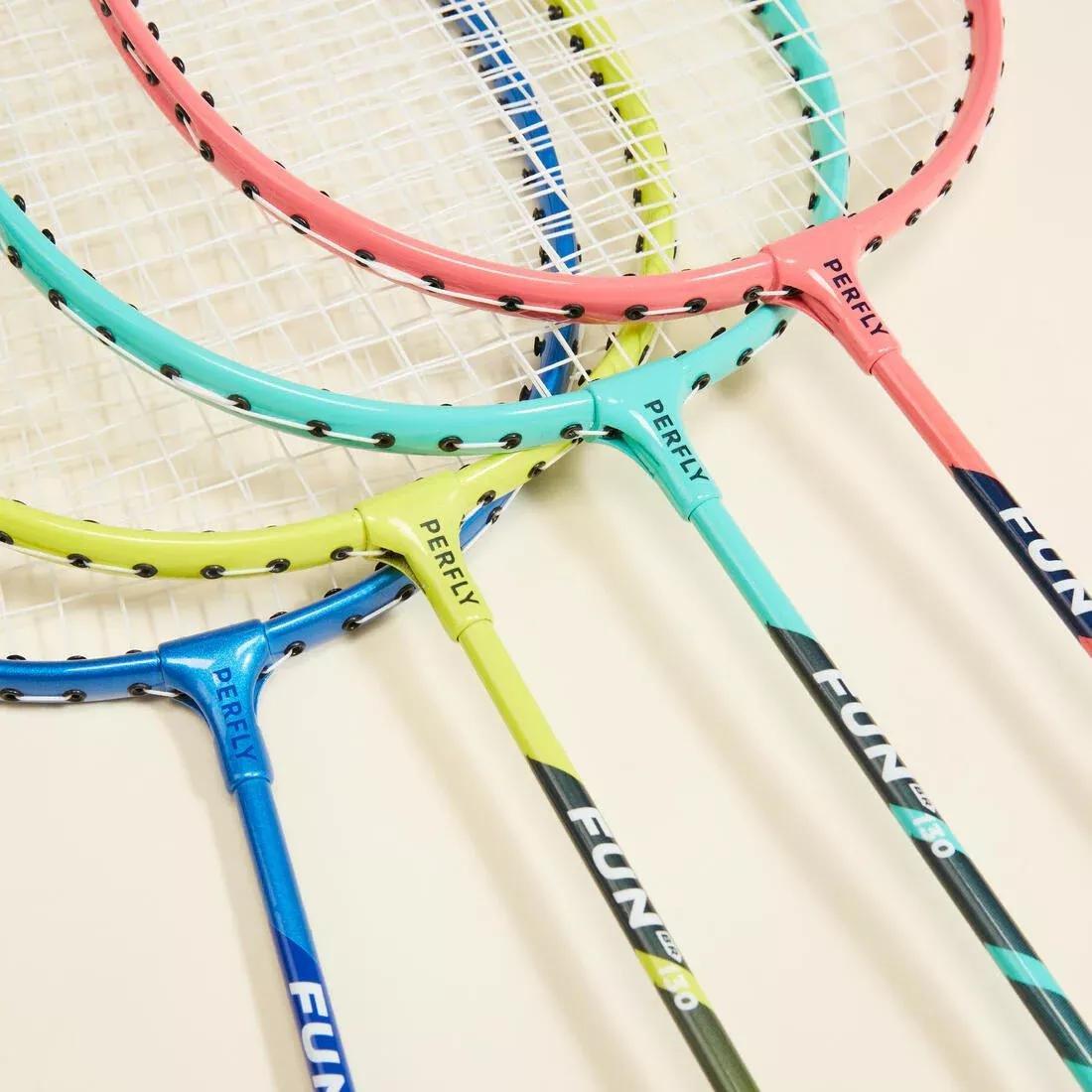 DEFAULT Adult badminton rackets Set Fun set family BR 130, No Color, large image number 1