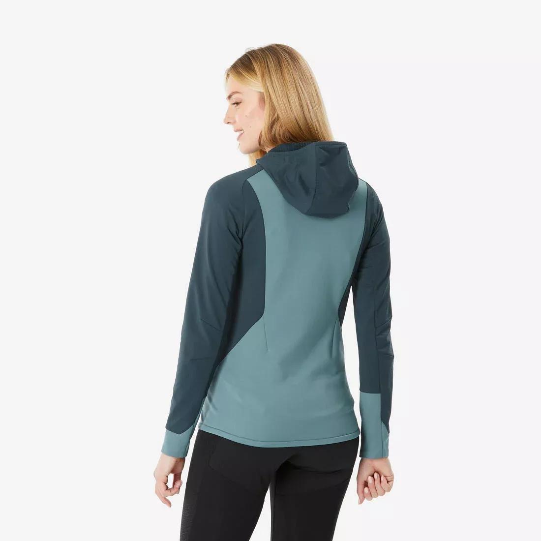 ASH GREEN Women's hiking thin fleece jacket - mh520, , large image number 2