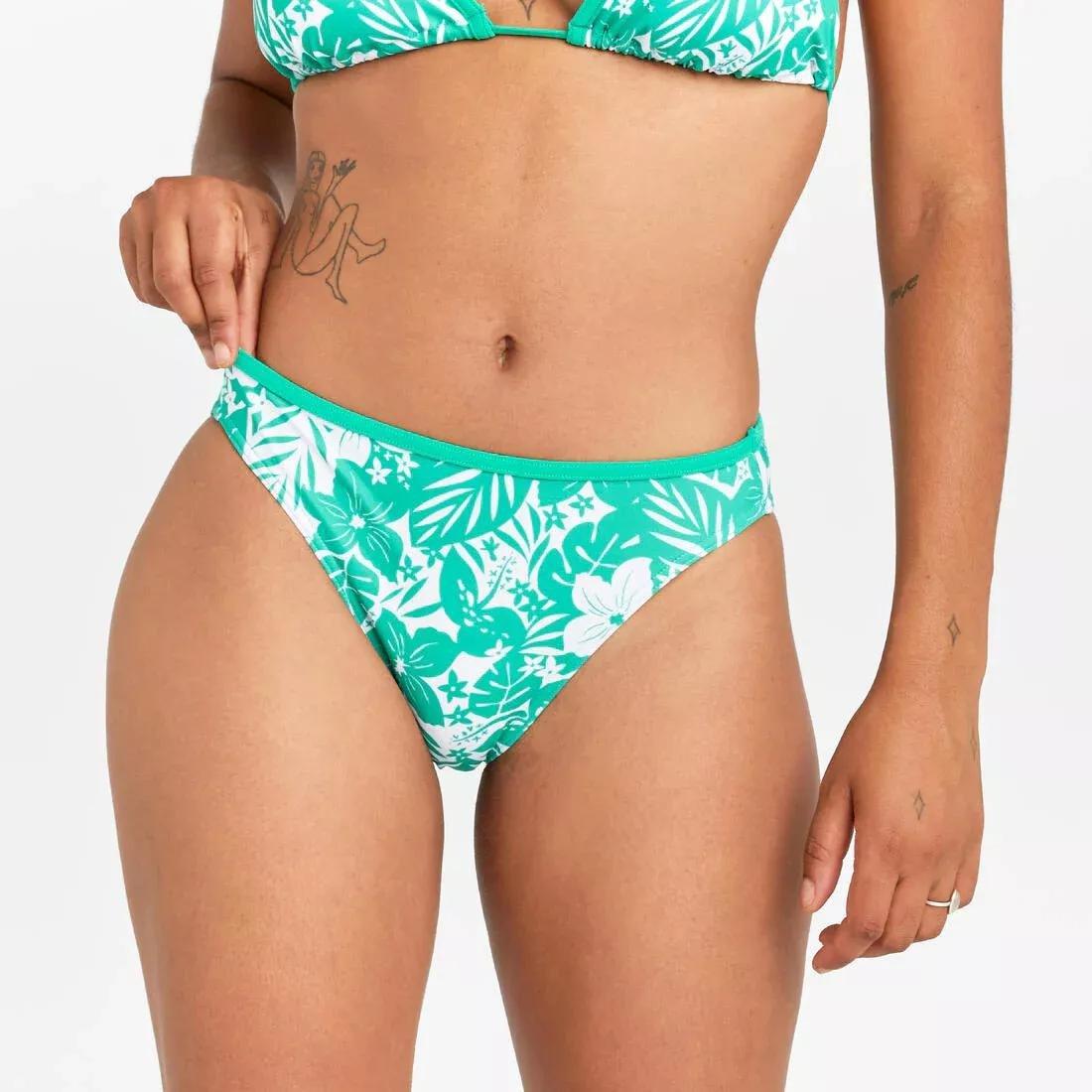 Women Briefs Swimsuit Bottoms - Nina Borneo, Green, 5401_000, large image number 1