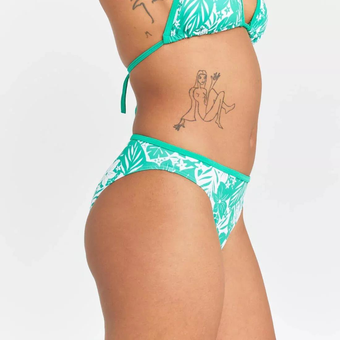 Women Briefs Swimsuit Bottoms - Nina Borneo, Green, 5401_000, large image number 3