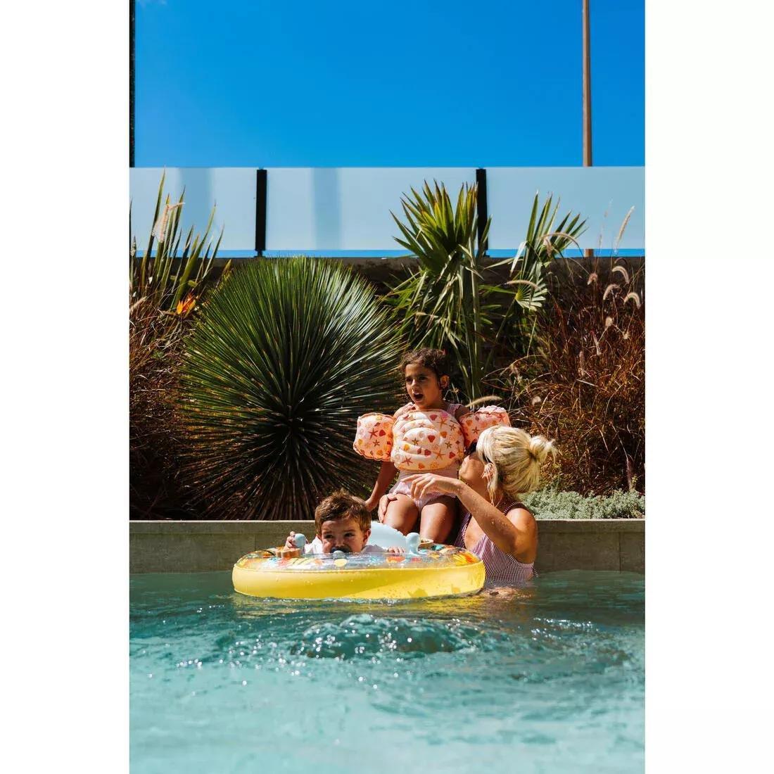 Baby Seat Swim Ring With Handles 7-15 Kg, Yellow, No Color, large image number 12