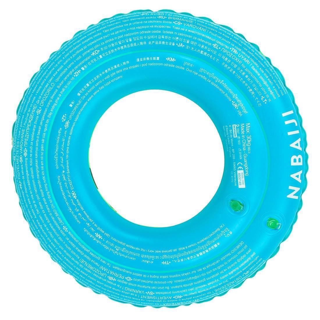 DEFAULT Swimming inflatable 51 cm pool ring for kids aged 3-6 PANDAS print, No Color, large image number 14