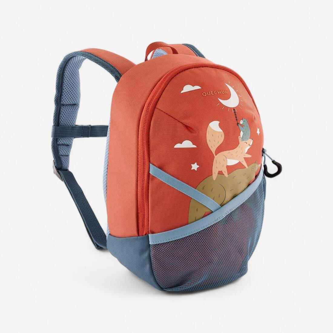 Hiking Backpack 5L - 2-5 Years - MH100, Orange, No Color, large image number 0