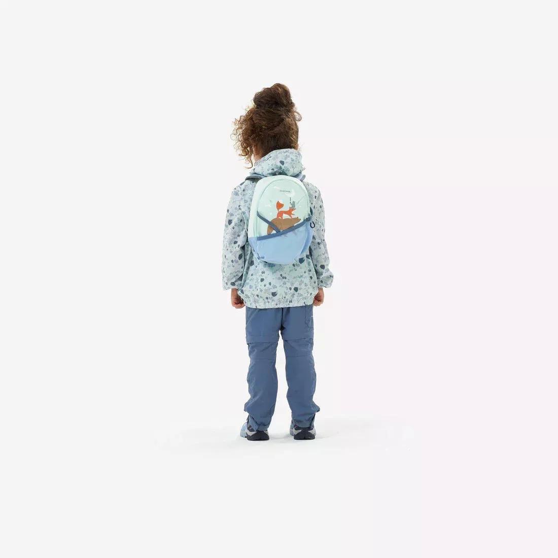 Hiking Backpack 5L - 2-5 Years - MH100, Orange, No Color, large image number 2