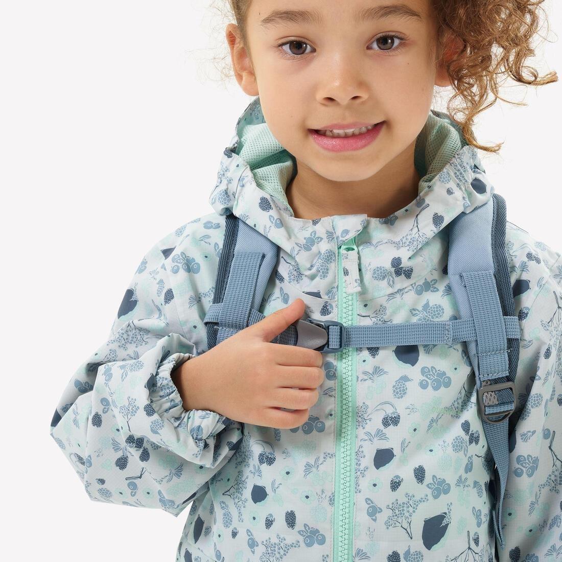 Hiking Backpack 5L - 2-5 Years - MH100, Orange, No Color, large image number 8