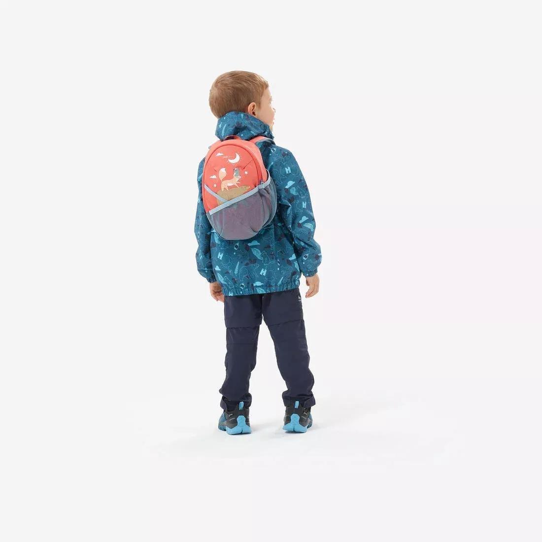 Hiking Backpack 5L - 2-5 Years - MH100, Orange, No Color, large image number 11