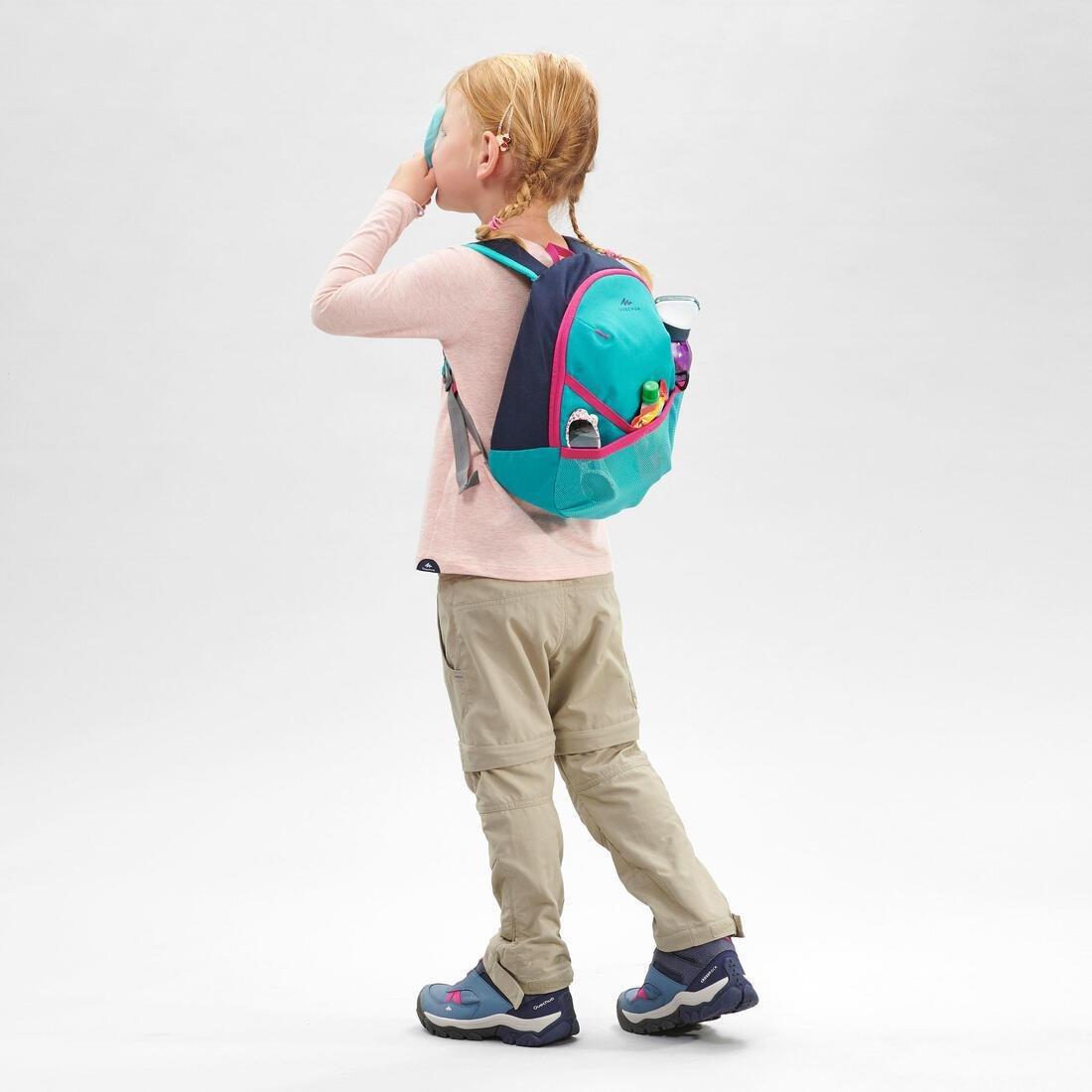 Kids Unisex Hiking Small Backpack 5L - Mh100, Navy, No Color, large image number 14