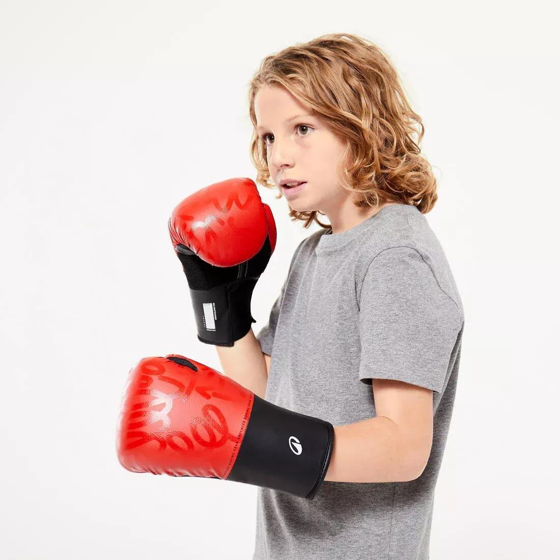 TOMATO RED Kids' Boxing Gloves - Red, No Color, large image number 4