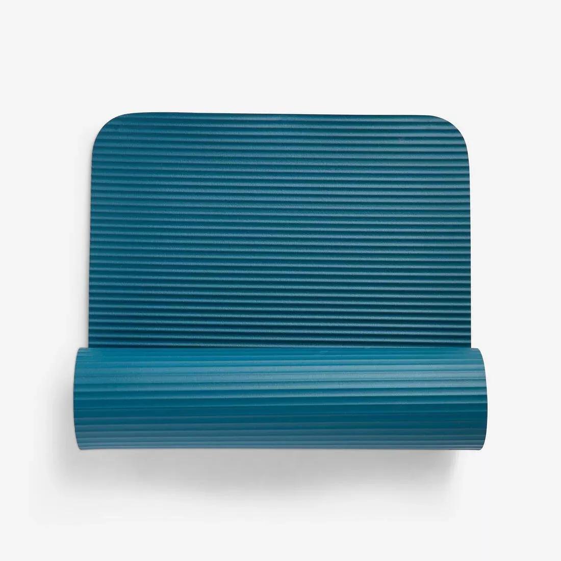 BLUE 10 mm Comfortable Pilates Mat, No Color, medium