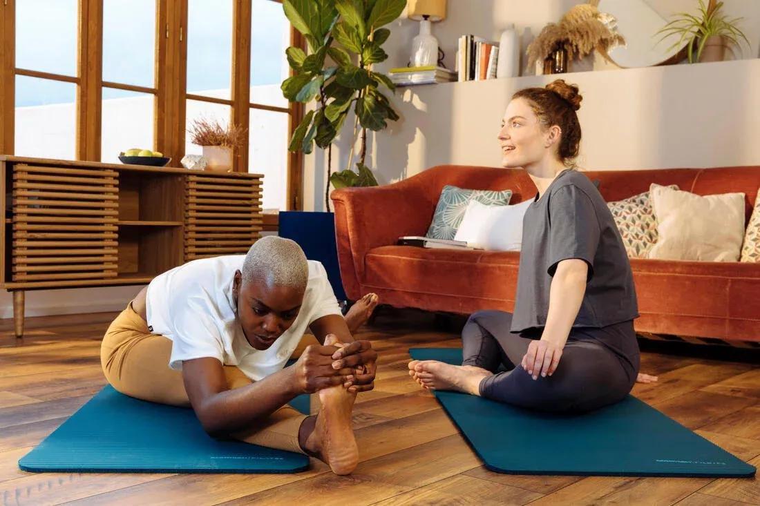 GREEN Pilates Mat Comfort 100 - 160 cm ⨯ 55 cm ⨯ 10 mm, No Color, large image number 3