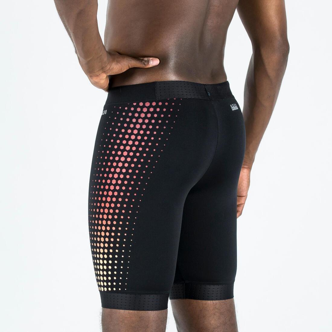 Men Swimming Jammer Fiti, Black, , large image number 11