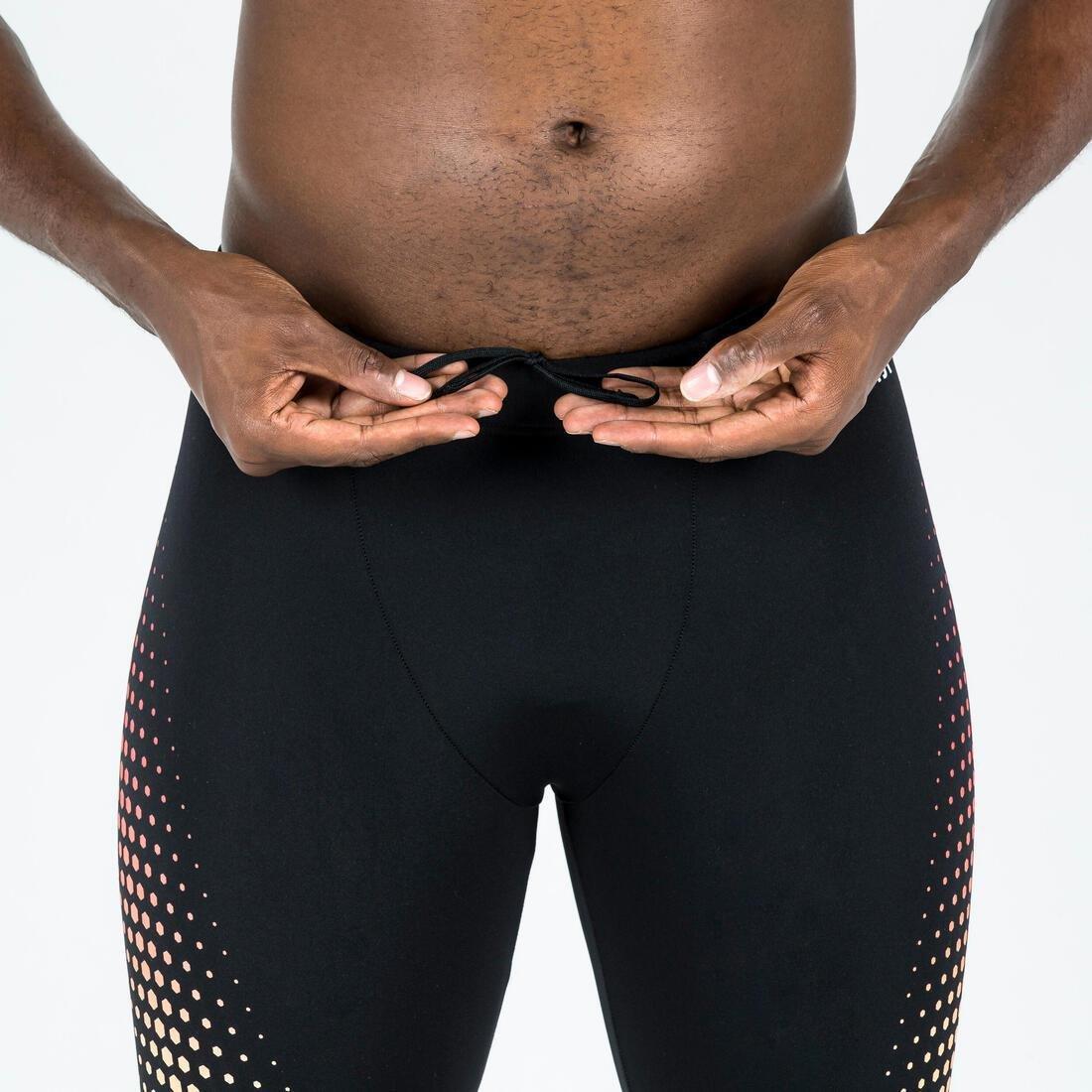 Men Swimming Jammer Fiti, Black, , large image number 12