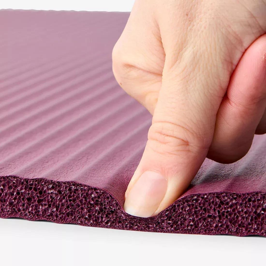 15 mm Comfortable Pilates Mat, Purple, No Color, large image number 3