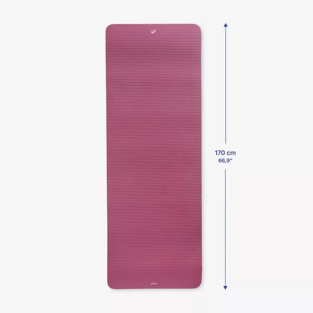 15 mm Comfortable Pilates Mat, Purple, No Color, large image number 6
