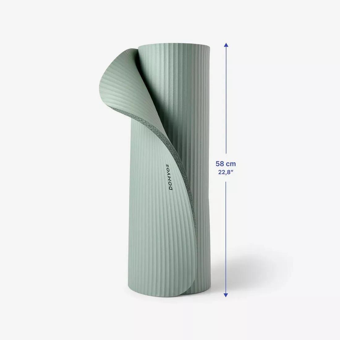 15 mm Comfortable Pilates Mat, Purple, No Color, large image number 12