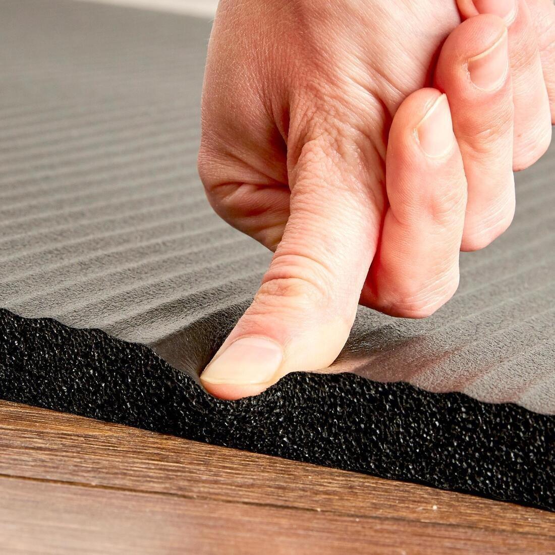 Pilates Mat Comfort - 900 - 180 Cm X 70 Cm X 20 Mm, Black, No Color, medium