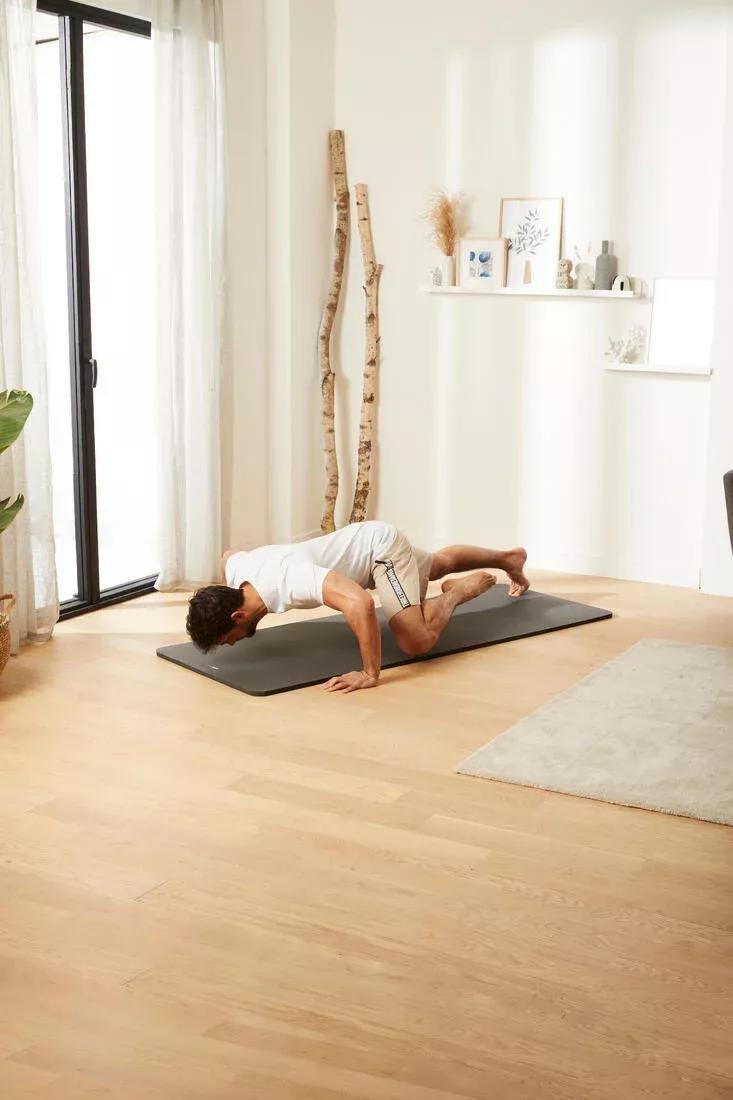 Pilates Mat Comfort - 900 - 180 Cm X 70 Cm X 20 Mm, Black, No Color, medium