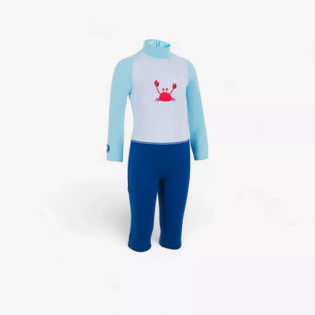 ASH GREEN Baby / Kids' long-sleeve UV-protection swimming suit Print, 5401_000, medium