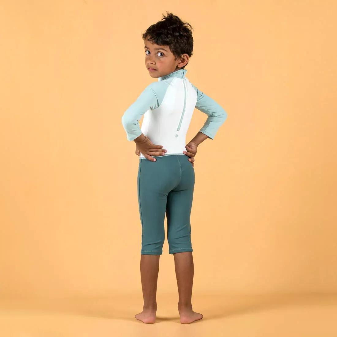 ASH GREEN Baby / Kids' long-sleeve UV-protection swimming suit Print, 5401_000, large image number 8