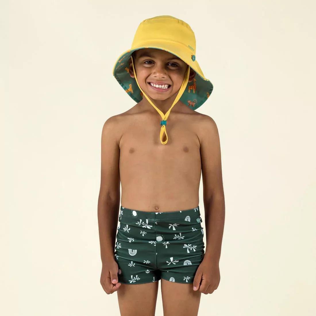 DEFAULT Baby / Kids' Swim Shorts - Blue Crab Print, , large image number 0