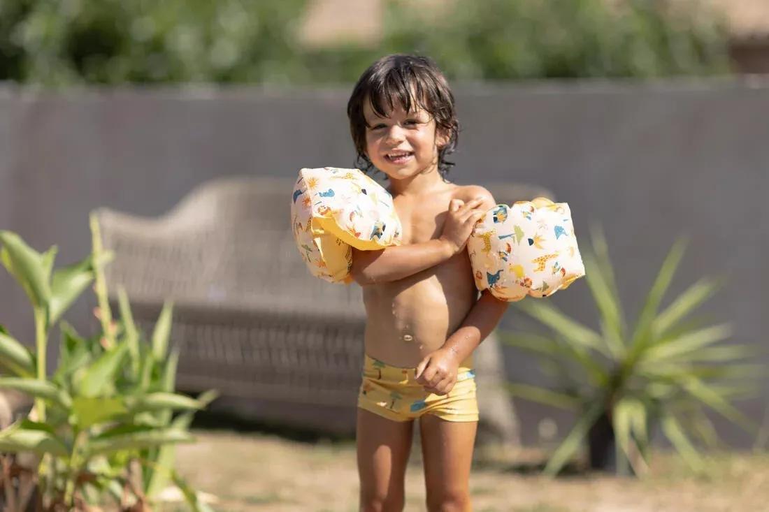 Baby / Kids' Swim Shorts - Blue Crab Print, No Color, large image number 8