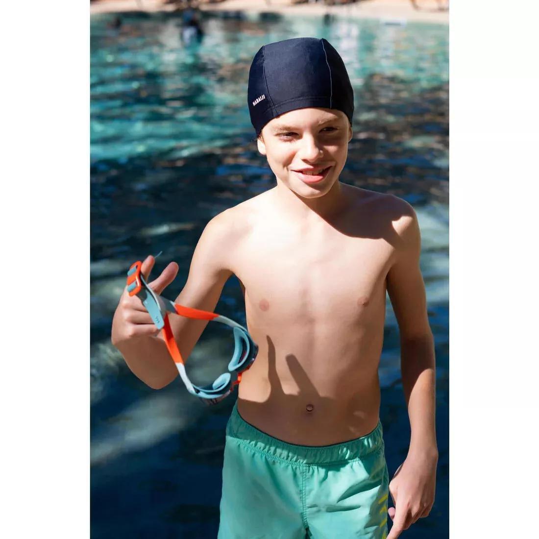 SEAFOM GREEN Boys' Basic Swim Trunks 100, No Color, large image number 9