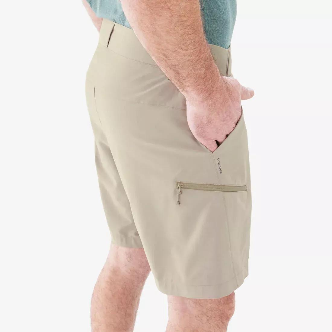 CORIANDER BROWN Men's Hiking Shorts MH100, , large image number 3