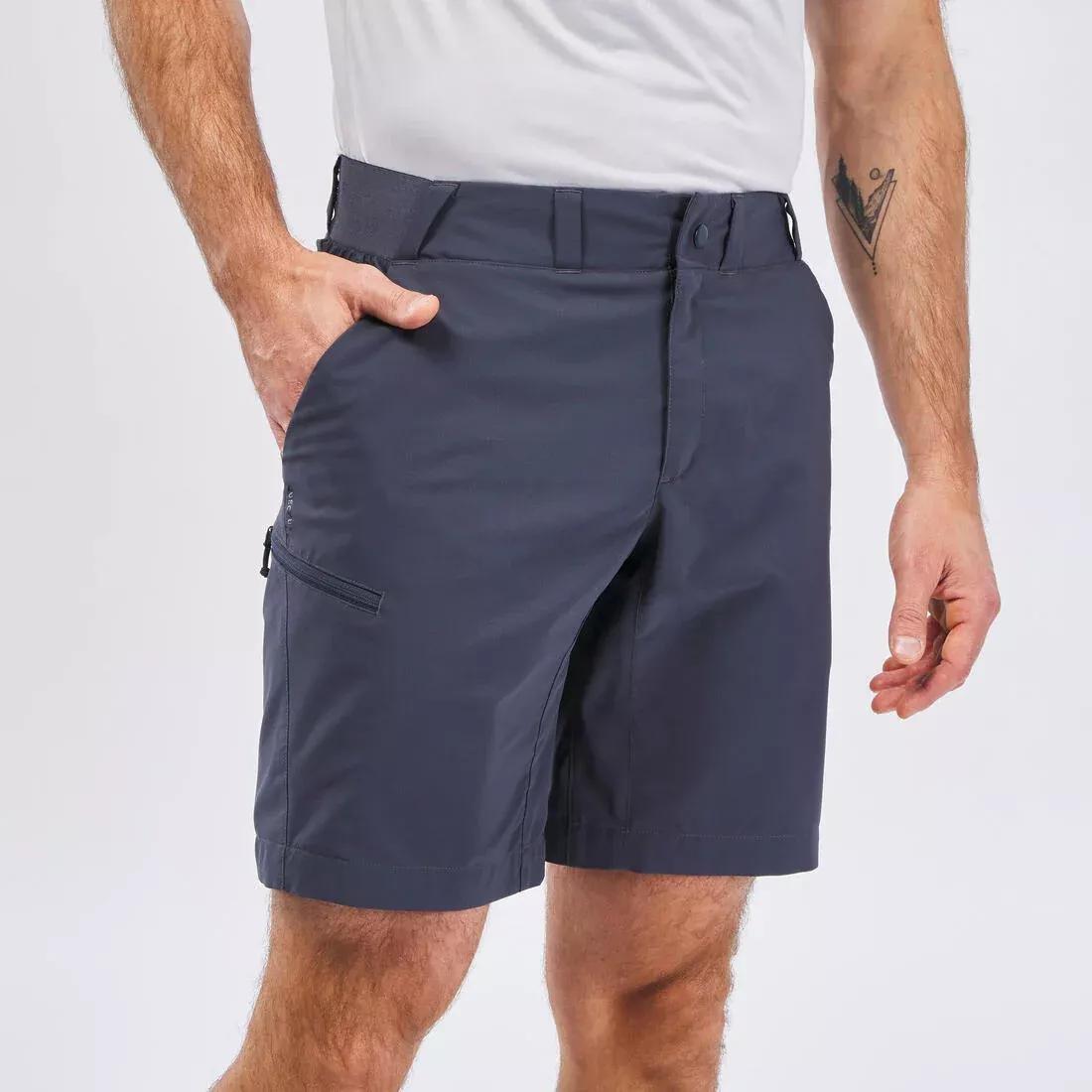 CORIANDER BROWN Men's Hiking Shorts MH100, , large image number 6