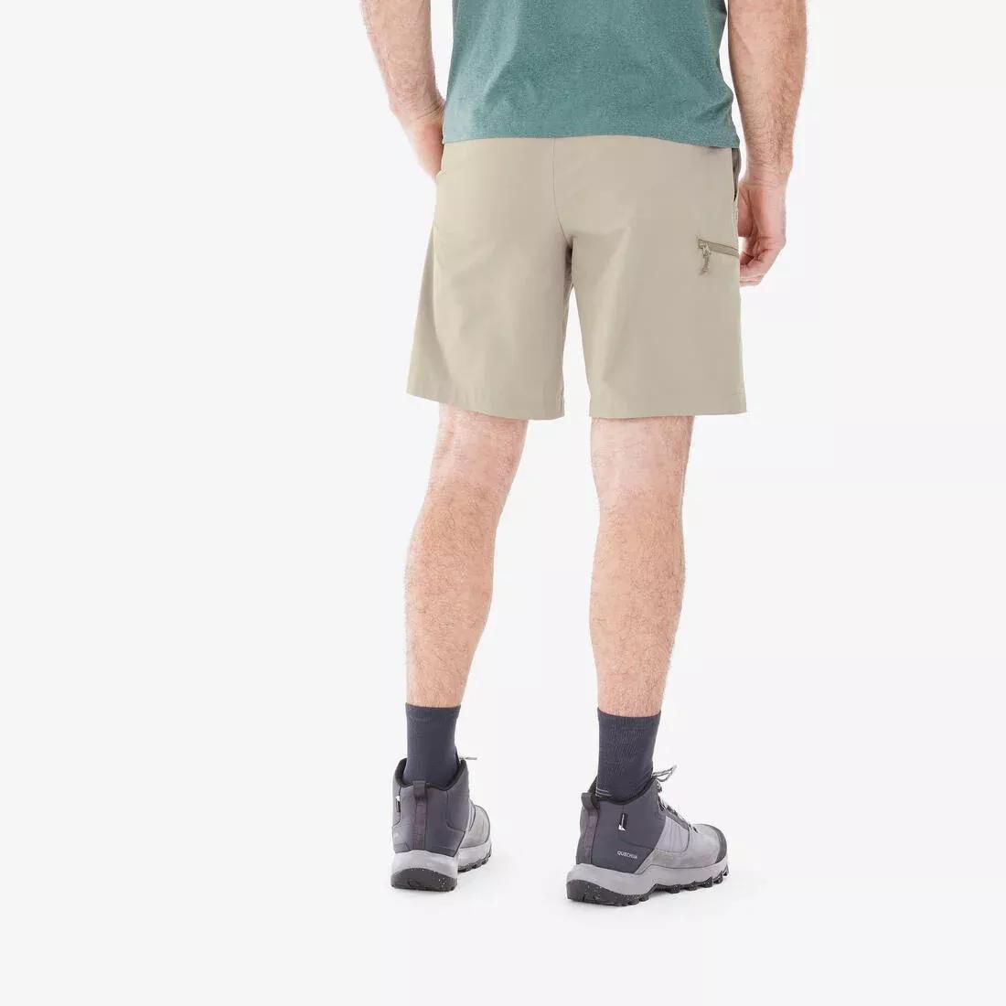 CORIANDER BROWN Men's Hiking Shorts MH100, , large image number 11