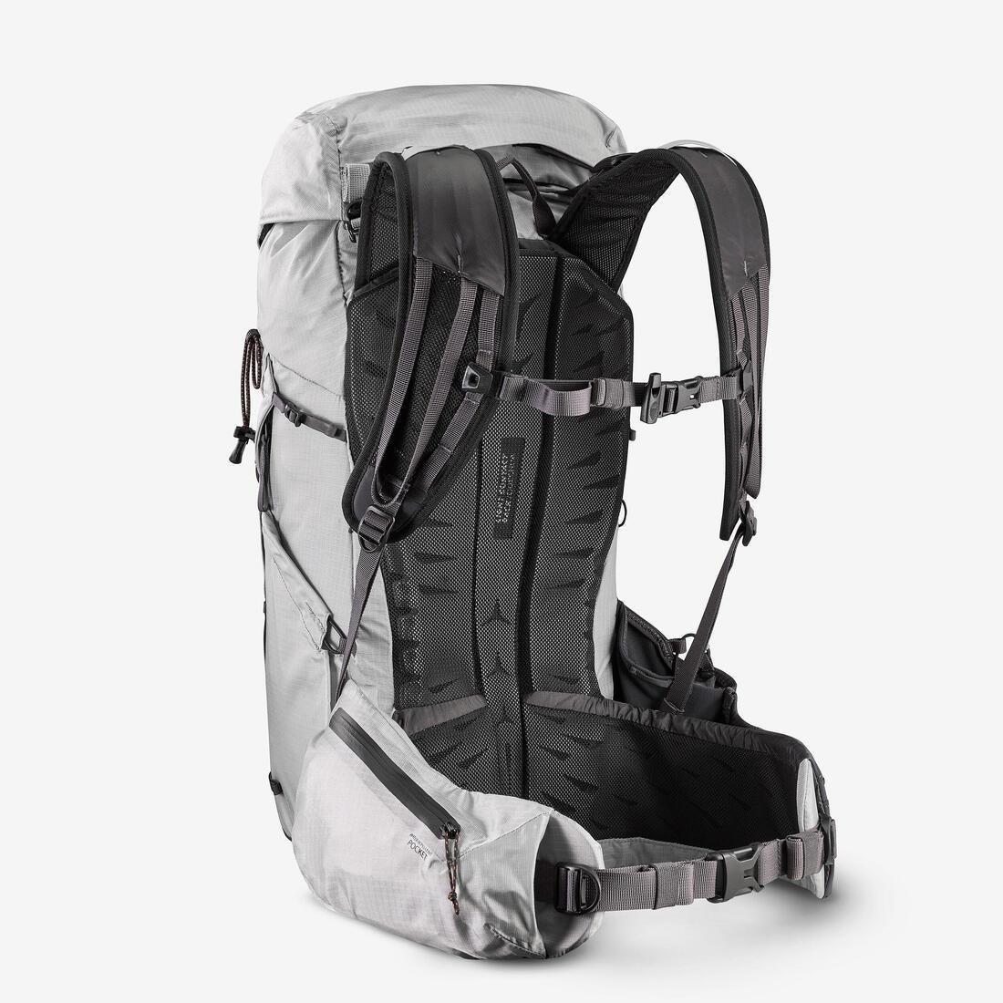 Mountain Hiking Backpack - MH900 Light 25 L, Grey, No Color, large image number 2