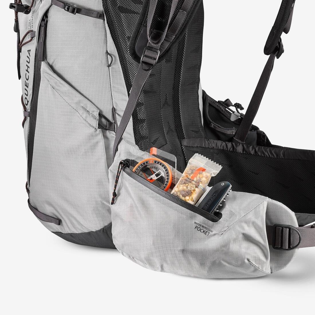 Mountain Hiking Backpack - MH900 Light 25 L, Grey, No Color, large image number 10