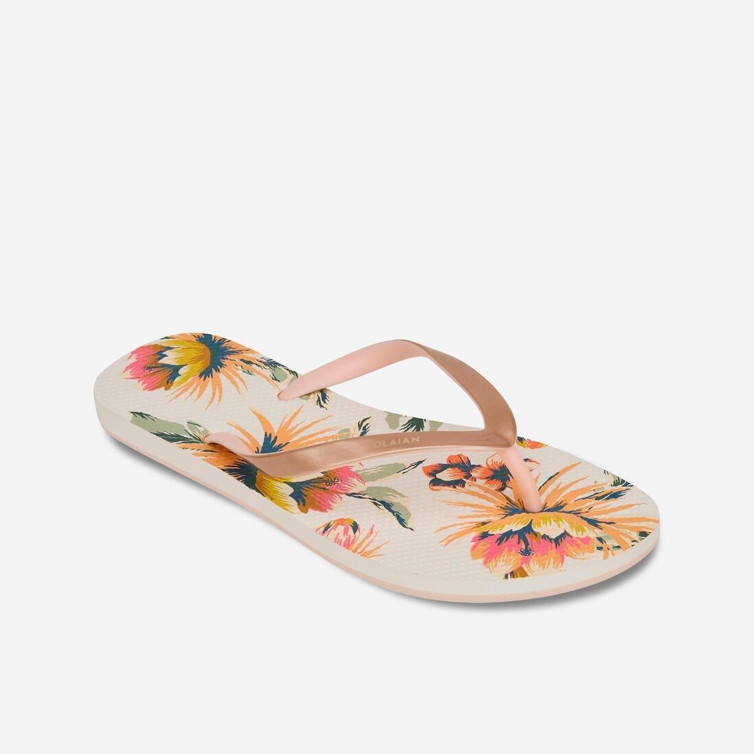 Women Flip-Flops - 190 Exotic, Beige, , large image number 0