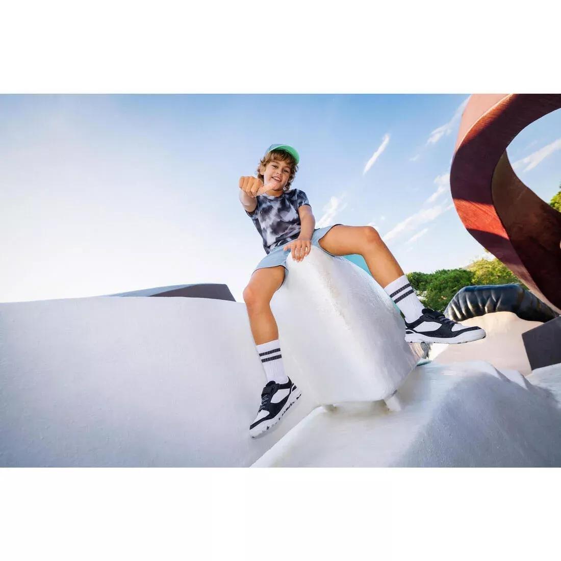 DOMYOS--TSHIRT S500 BOY PR BLA CK, 5401_000, large image number 6