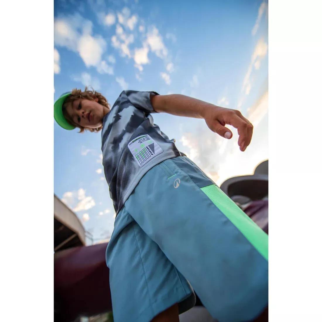 DOMYOS--TSHIRT S500 BOY PR BLA CK, 5401_000, large image number 9