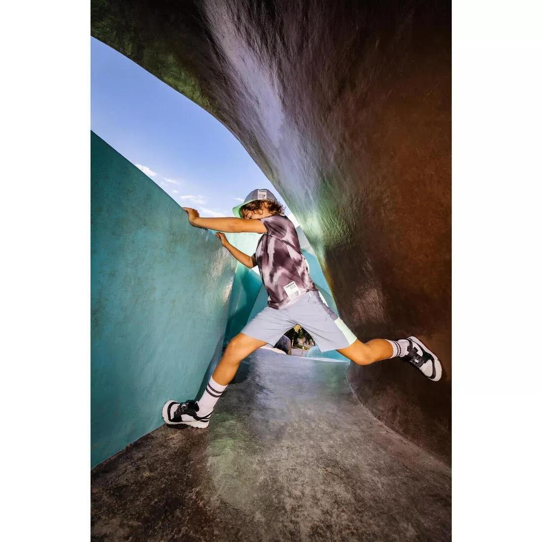 DOMYOS--TSHIRT S500 BOY PR BLA CK, 5401_000, large image number 10