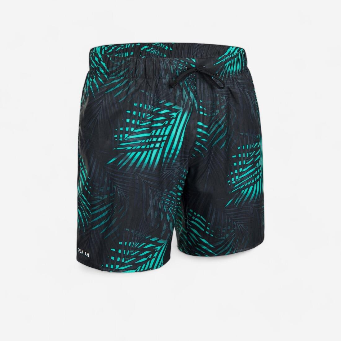 Men Surfing Boardshorts - 100 15Inch Popstripe, Blue, , large image number 1