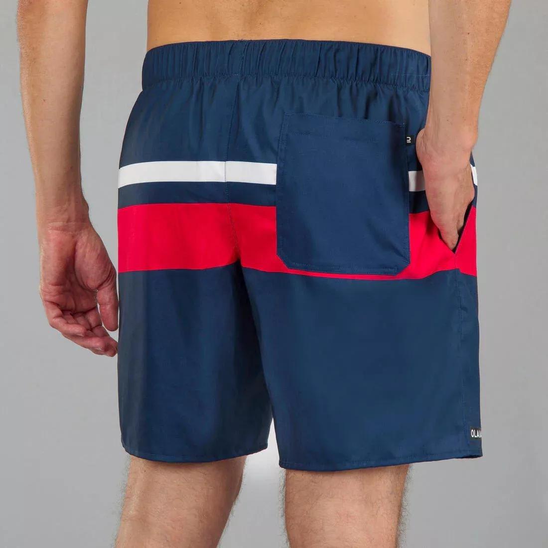 Men Surfing Boardshorts - 100 15Inch Popstripe, Blue, , large image number 3