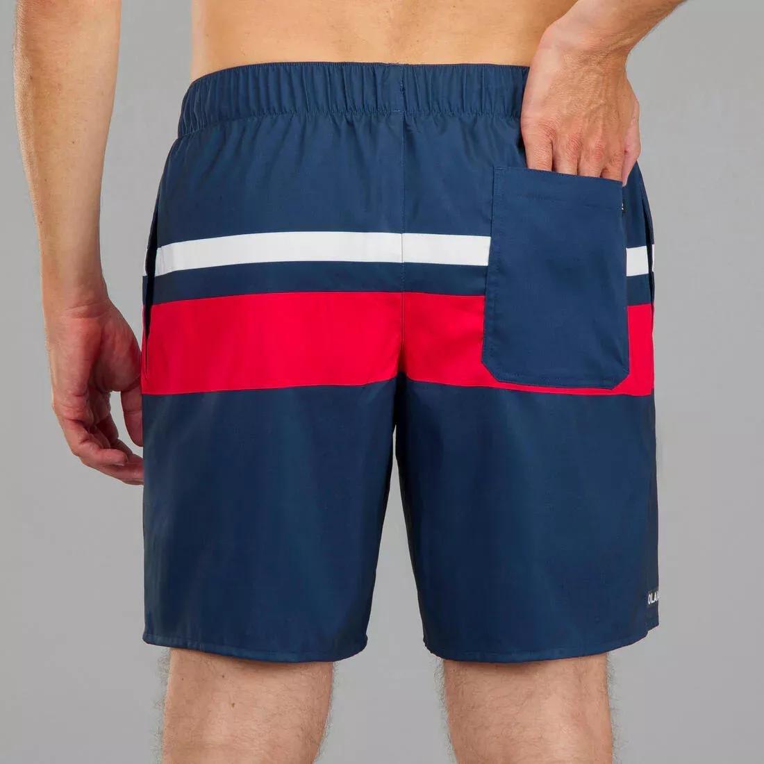 Men Surfing Boardshorts - 100 15Inch Popstripe, Blue, , large image number 4