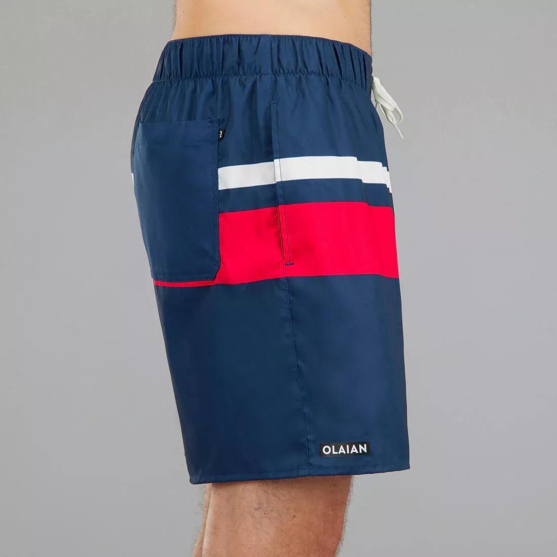 Men Surfing Boardshorts - 100 15Inch Popstripe, Blue, , large image number 6