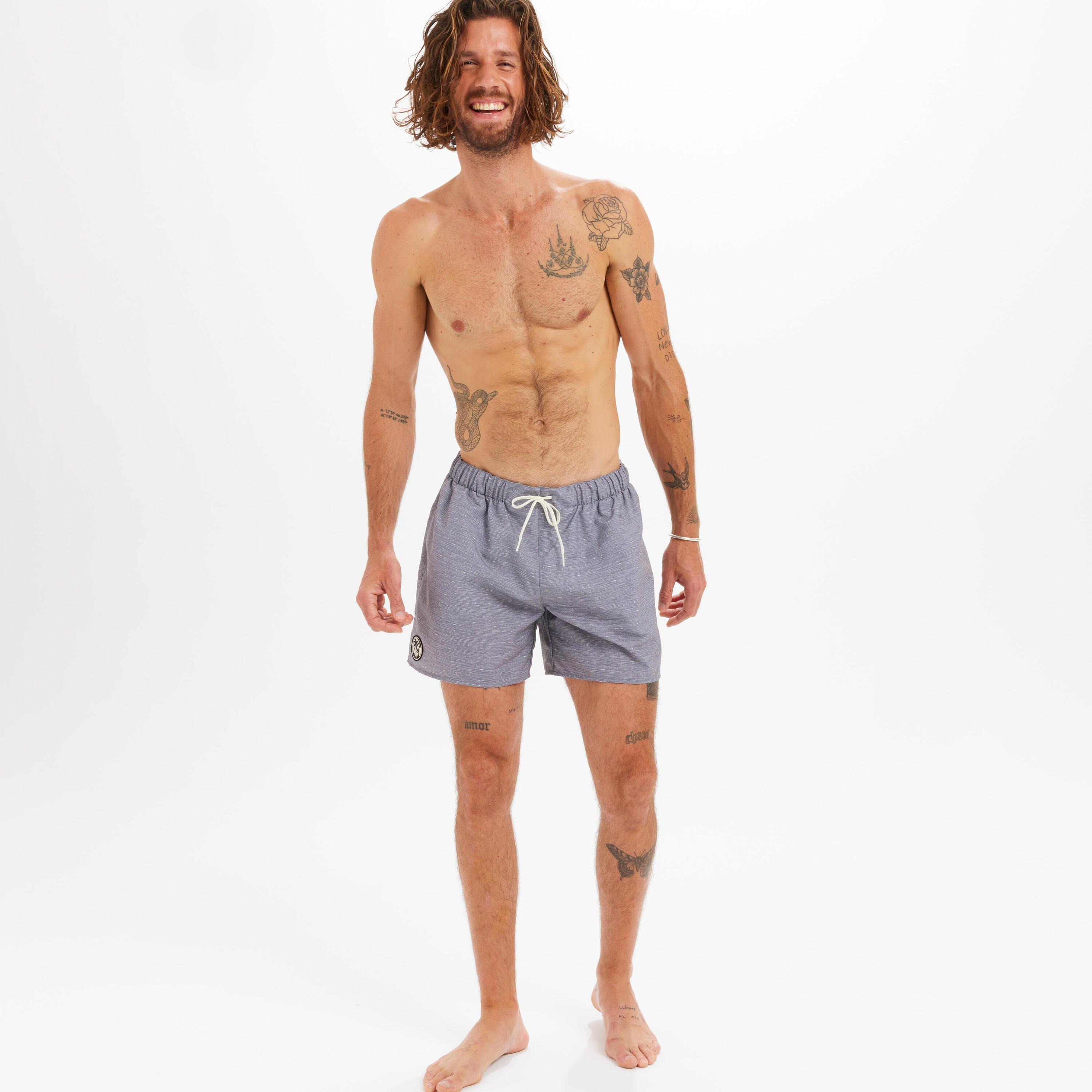Surfing Boardshorts - 100 15 Popstripe, White, , large image number 3
